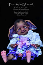 Load image into Gallery viewer, BLANK vinyl kit Bluebell by Viviane Aleluia (includes: vinyl head, full limbs, non gender belly plate, fabric body &amp; SHIPPING)
