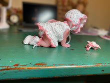 Load image into Gallery viewer, CUSTOM full body silicone baby girl Layla in super soft blend with arm armature
