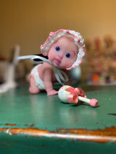Load image into Gallery viewer, CUSTOM full body silicone baby girl Layla in super soft blend with arm armature
