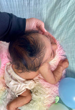 Load image into Gallery viewer, CUSTOM Full body silicone baby girl Zinzi with armatures &amp; HAIR
