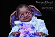 Load image into Gallery viewer, BLANK vinyl kit Bluebell by Viviane Aleluia (includes: vinyl head, full limbs, non gender belly plate, fabric body &amp; SHIPPING)
