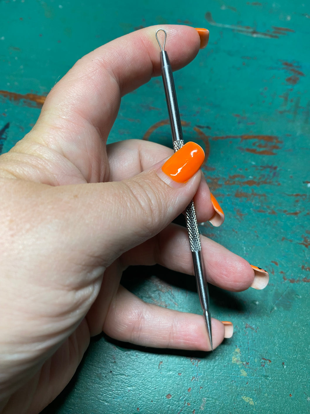 Sculpting tool (small loop) & needle medium size