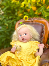 Load image into Gallery viewer, AVAILABLE Full body silicone baby girl Tweety in soft blend
