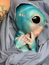 Load image into Gallery viewer, CUSTOM BLUE Full body silicone fantasy alien baby (girl/ boy/ non gender)
