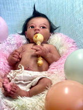 Load image into Gallery viewer, CUSTOM Full body silicone baby girl Zinzi with armatures &amp; HAIR
