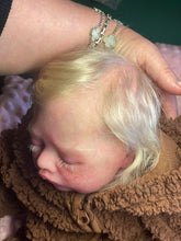 Load image into Gallery viewer, AVAILABLE silicone cuddle baby Harlow (sculpted by Lisa Sylvia), brought to life by Nadine Dolotova
