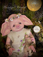 Load image into Gallery viewer, BLANK vinyl kit Bluebell by Viviane Aleluia (includes: vinyl head, full limbs, non gender belly plate, fabric body &amp; SHIPPING)
