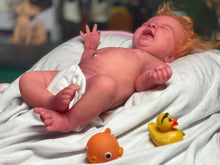 Load image into Gallery viewer, AVAILABLE full body silicone baby girl Maria First Cry
