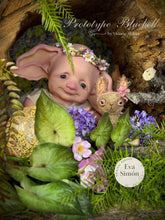 Load image into Gallery viewer, BLANK vinyl kit Bluebell by Viviane Aleluia (includes: vinyl head, full limbs, non gender belly plate, fabric body &amp; SHIPPING)
