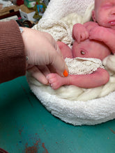 Load image into Gallery viewer, CUSTOM BOO BOO full body silicone kit Moah sleeping in SUPER soft blend
