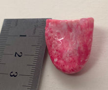 Load image into Gallery viewer, Painted &amp; glazed silicone baby tongue #1 (soft blend platinum cure silicone)
