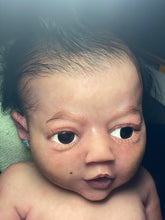 Load image into Gallery viewer, CUSTOM Full body silicone baby girl Zinzi with armatures &amp; HAIR
