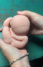 Load image into Gallery viewer, Blank (unpainted) full body silicone kit Gracie (baby girl) in SUPER soft blend
