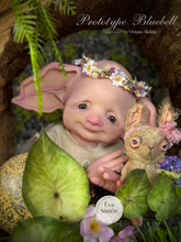 Load image into Gallery viewer, BLANK vinyl kit Bluebell by Viviane Aleluia (includes: vinyl head, full limbs, non gender belly plate, fabric body &amp; SHIPPING)
