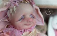 Load image into Gallery viewer, BLANK vinyl kit Bluebell by Viviane Aleluia (includes: vinyl head, full limbs, non gender belly plate, fabric body &amp; SHIPPING)
