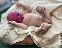 Load image into Gallery viewer, CUSTOM PROTOTYPE silicone cuddle baby Amelia in soft blend (including non gender silicone tummy plate)
