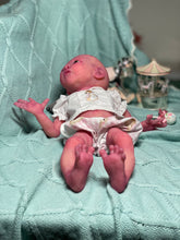 Load image into Gallery viewer, CUSTOM Prototype full body Silicone premature baby doll Amelia (baby girl ) in soft blend with armatures
