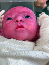 Load image into Gallery viewer, CUSTOM PROTOTYPE silicone cuddle baby Amelia in soft blend (including non gender silicone tummy plate)
