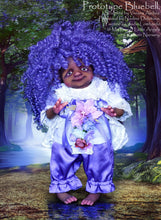 Load image into Gallery viewer, BLANK vinyl kit Bluebell by Viviane Aleluia (includes: vinyl head, full limbs, non gender belly plate, fabric body &amp; SHIPPING)
