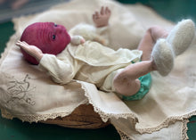 Load image into Gallery viewer, CUSTOM PROTOTYPE silicone cuddle baby Amelia in soft blend (including non gender silicone tummy plate)
