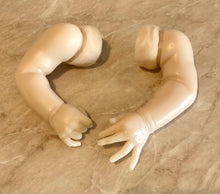 Load image into Gallery viewer, CUSTOM BLANK full silicone limbs from 22-23” Kaito kit by Irina Kondrashova (includes: full silicone limbs only), soft blend platinum cure silicone
