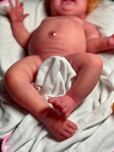 Load image into Gallery viewer, AVAILABLE full body silicone baby girl Maria First Cry
