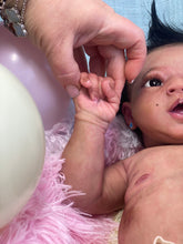 Load image into Gallery viewer, CUSTOM Full body silicone baby girl Zinzi with armatures &amp; HAIR
