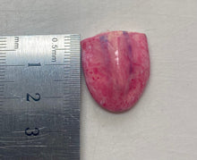 Load image into Gallery viewer, Painted &amp; glazed silicone baby tongue #2 (soft blend platinum cure silicone)
