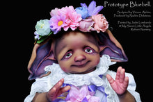 Load image into Gallery viewer, BLANK vinyl kit Bluebell by Viviane Aleluia (includes: vinyl head, full limbs, non gender belly plate, fabric body &amp; SHIPPING)
