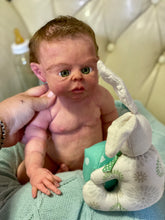 Load image into Gallery viewer, AVAILABLE Full body silicone baby boy Ryan in soft blend
