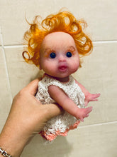Load image into Gallery viewer, AVAILABLE full body silicone baby girl Layla in super soft blend with arm armature
