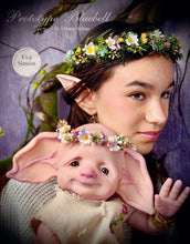 Load image into Gallery viewer, BLANK vinyl kit Bluebell by Viviane Aleluia (includes: vinyl head, full limbs, non gender belly plate, fabric body &amp; SHIPPING)
