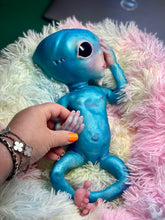 Load image into Gallery viewer, CUSTOM BLUE Full body silicone fantasy alien baby (girl/ boy/ non gender)
