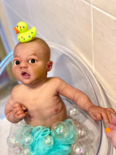 Load image into Gallery viewer, AVAILABLE Full body silicone baby girl Zinzi with armatures
