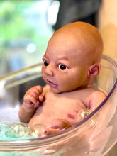 Load image into Gallery viewer, AVAILABLE Full body silicone baby girl Zinzi with armatures
