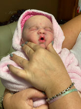 Load image into Gallery viewer, AVAILABLE Prototype silicone cuddle baby Wendy in super soft blend
