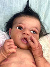 Load image into Gallery viewer, CUSTOM Full body silicone baby girl Zinzi with armatures &amp; HAIR
