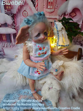 Load image into Gallery viewer, BLANK vinyl kit Bluebell by Viviane Aleluia (includes: vinyl head, full limbs, non gender belly plate, fabric body &amp; SHIPPING)
