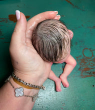 Load image into Gallery viewer, Prototype full body silicone mini kit  Sallie  in soft blend - PRICE is FOR 1 DOLL with HAIR
