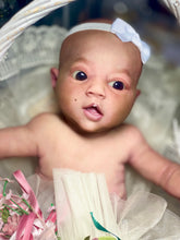 Load image into Gallery viewer, AVAILABLE Full body silicone baby girl Zinzi with armatures
