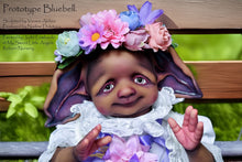 Load image into Gallery viewer, BLANK vinyl kit Bluebell by Viviane Aleluia (includes: vinyl head, full limbs, non gender belly plate, fabric body &amp; SHIPPING)
