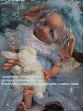 Load image into Gallery viewer, BLANK vinyl kit Bluebell by Viviane Aleluia (includes: vinyl head, full limbs, non gender belly plate, fabric body &amp; SHIPPING)
