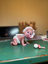 Load image into Gallery viewer, CUSTOM full body silicone baby girl Layla in super soft blend with arm armature
