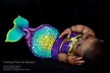 Load image into Gallery viewer, Reborn fantasy vinyl kit Tarni the mermaid by Nadine Dolotova
