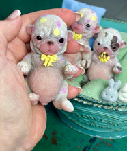 Load image into Gallery viewer, AVAILABLE PROTOTYPE silicone puppy Button in soft blend platinum cure silicone
