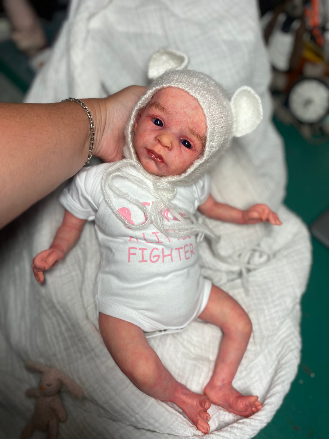 AVAILABLE Reborn baby Denver Rose AWAKE