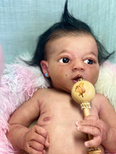 Load image into Gallery viewer, CUSTOM Full body silicone baby girl Zinzi with armatures &amp; HAIR

