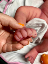 Load image into Gallery viewer, AVAILABLE full body silicone baby girl Maria First Cry
