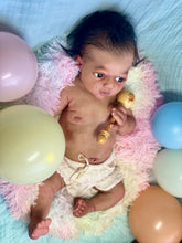 Load image into Gallery viewer, CUSTOM Full body silicone baby girl Zinzi with armatures &amp; HAIR
