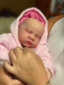AVAILABLE Prototype silicone cuddle baby Wendy in super soft blend